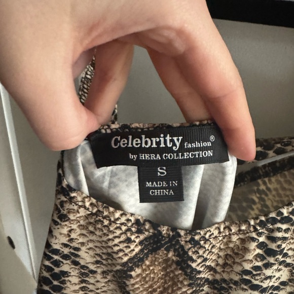 LF ANIMAL PRINT BODYSUIT SIZE SMALL - Picture 3 of 3